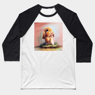 Chubby bunny stands Baseball T-Shirt